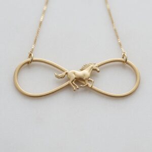 #04 Pingente Amor Infinito Pelo Cavalo